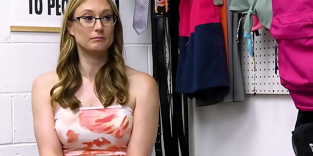 big ass,blonde,blowjob,deepthroat,doggystyle,office,reverse cowgirl,rough,shoplyfter
